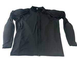 Wicked Stock Mens Armored Motorcycle Shirt Jacket Black Padded 3XL